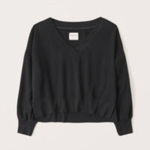 Abercrombie & Fitch Tops - Sharkbite V-Neck Sweatshirt - NEW condition